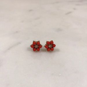 Juicy Couture Flower Stud Earrings